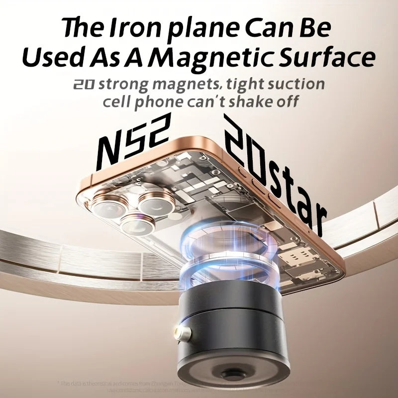 MagnoGrip 360°: Universal Magnetic Phone Stand