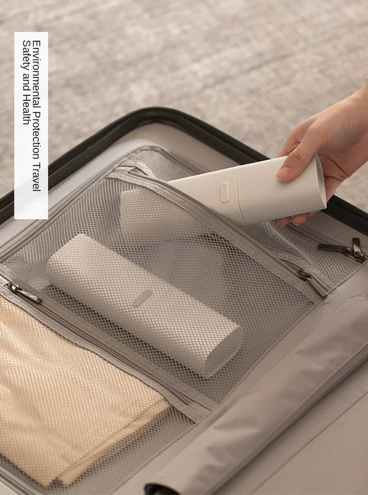 Portable Travel Toothbrush Holder with Lid, Plastic Storage Box, School, Camping, Bathroom Accessories