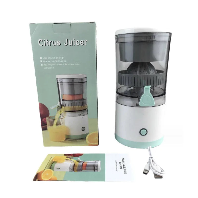 Portable Electric Juicer Orange Lemon Fruit Blender Orange Juicer Usb Rechargeable Electric Slow Juicers Household Kitchen Tools