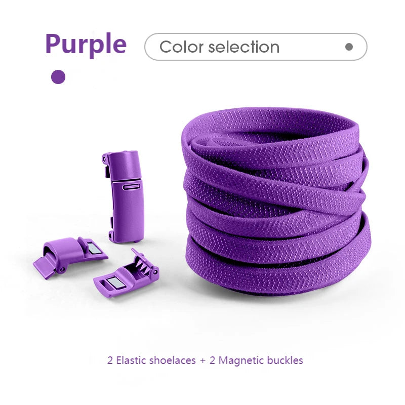 MagnoLace™ – Magnetic No-Tie Elastic Shoelaces