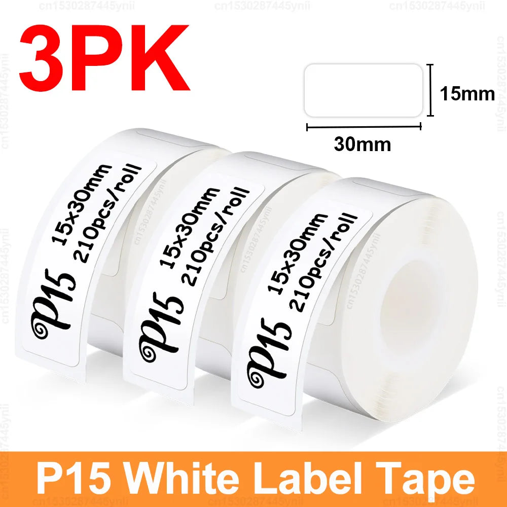Labelwell P15 Mini Thermal Label Printer – Wireless Bluetooth Inkless Label Maker with Adhesive Paper | Compatible with Marklife App