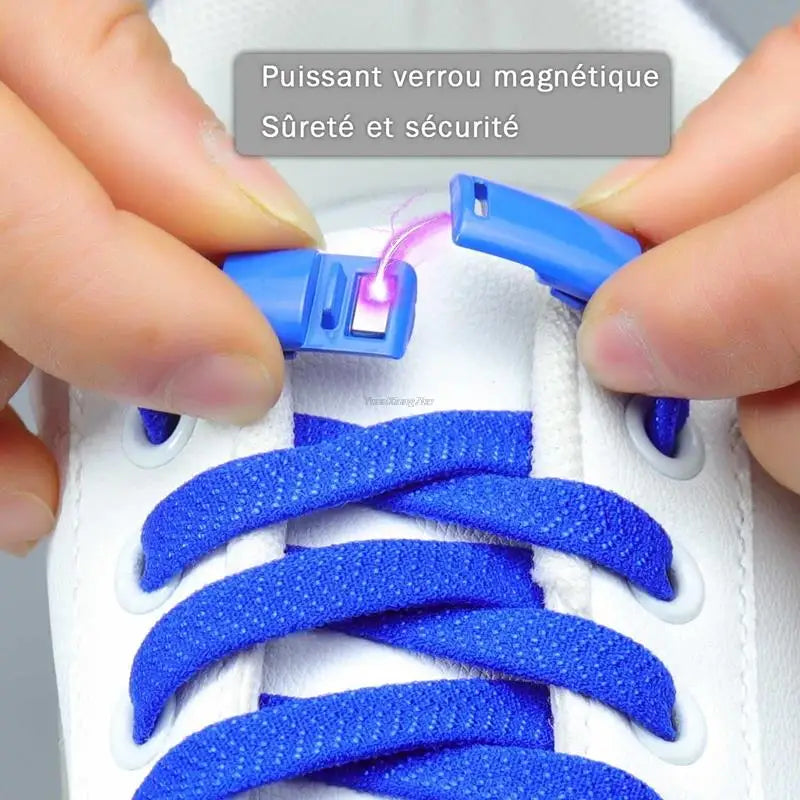 MagnoLace™ – Magnetic No-Tie Elastic Shoelaces