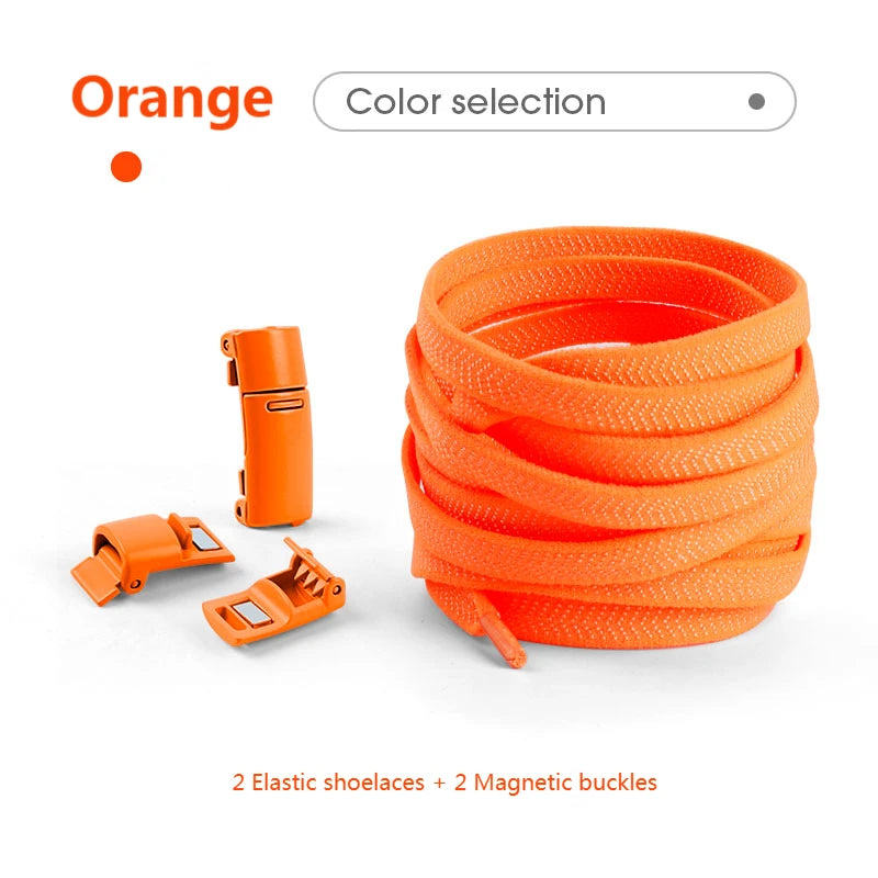 MagnoLace™ – Magnetic No-Tie Elastic Shoelaces