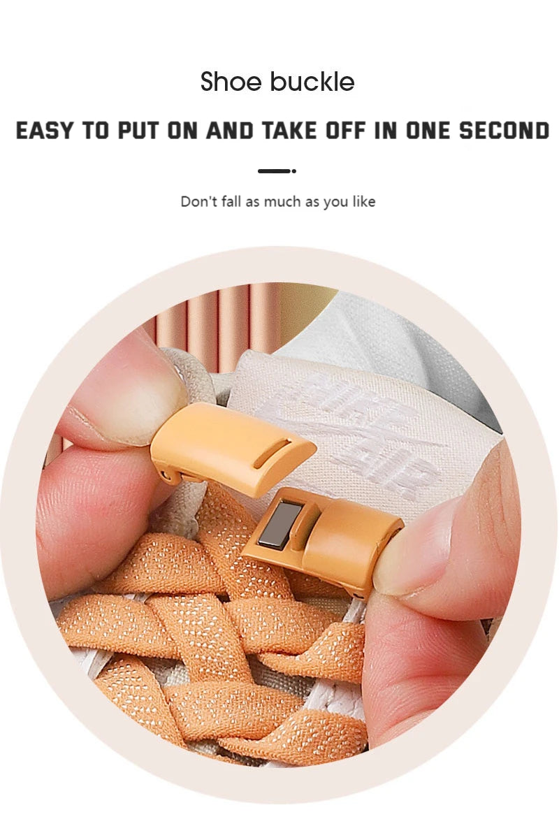 MagnoLace™ – Magnetic No-Tie Elastic Shoelaces