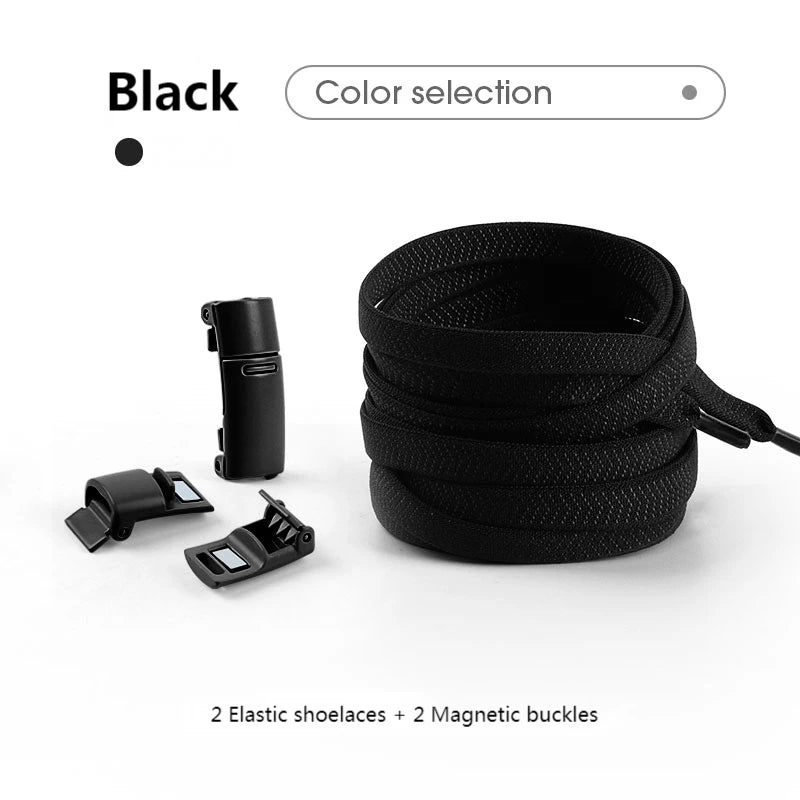 MagnoLace™ – Magnetic No-Tie Elastic Shoelaces