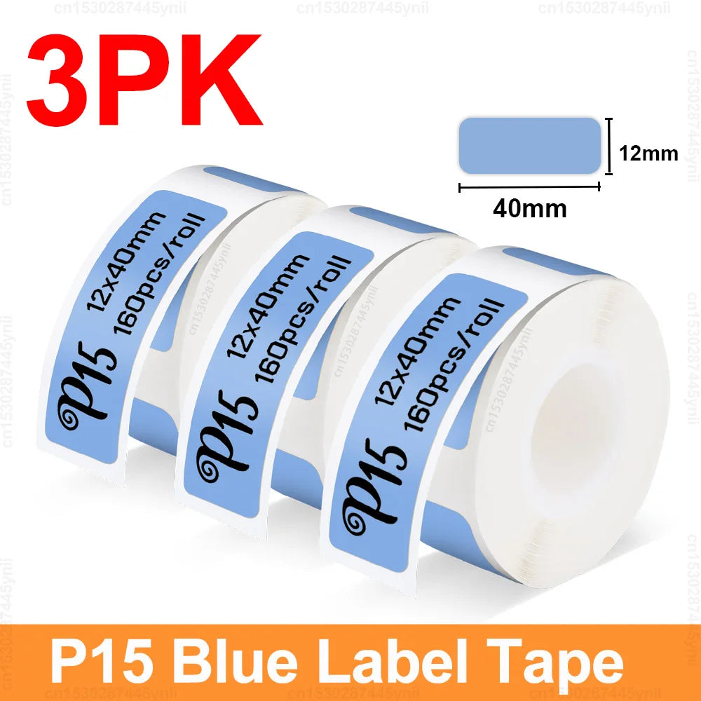 Labelwell P15 Mini Thermal Label Printer – Wireless Bluetooth Inkless Label Maker with Adhesive Paper | Compatible with Marklife App