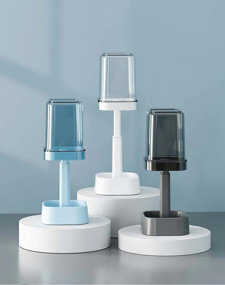 PureSpace™ Minimalist Toothbrush Set – Elegant Storage and Hygiene for Modern Bathrooms