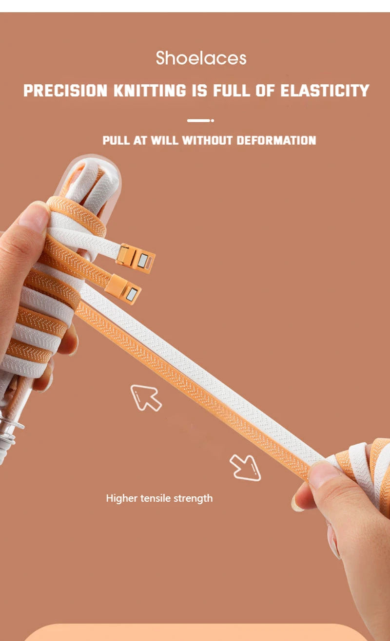 MagnoLace™ – Magnetic No-Tie Elastic Shoelaces