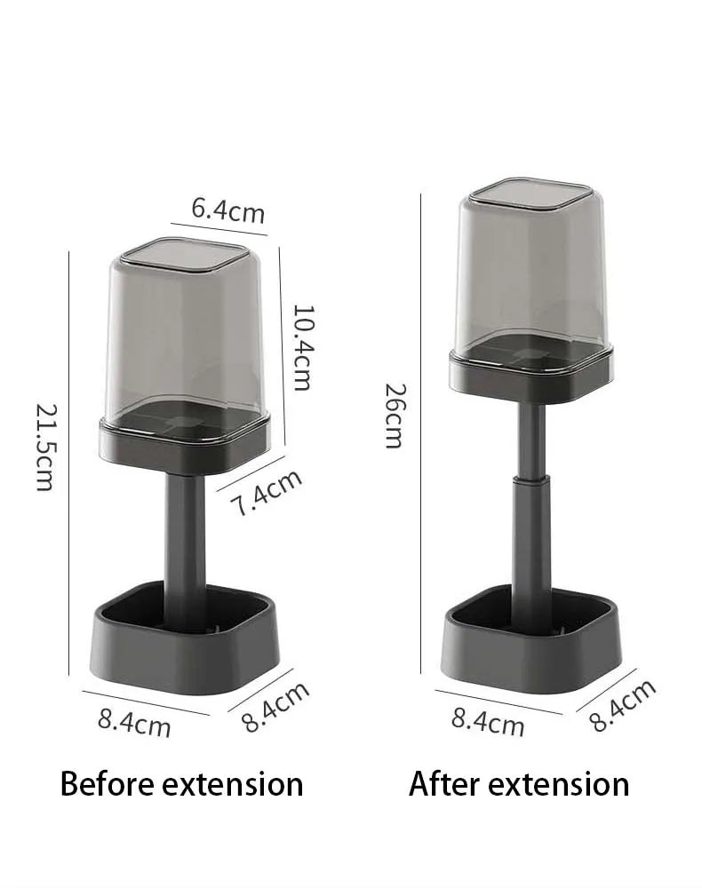 PureSpace™ Minimalist Toothbrush Set – Elegant Storage and Hygiene for Modern Bathrooms