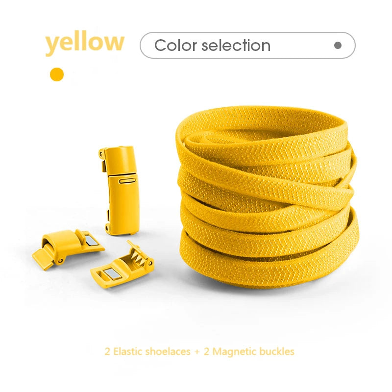 MagnoLace™ – Magnetic No-Tie Elastic Shoelaces