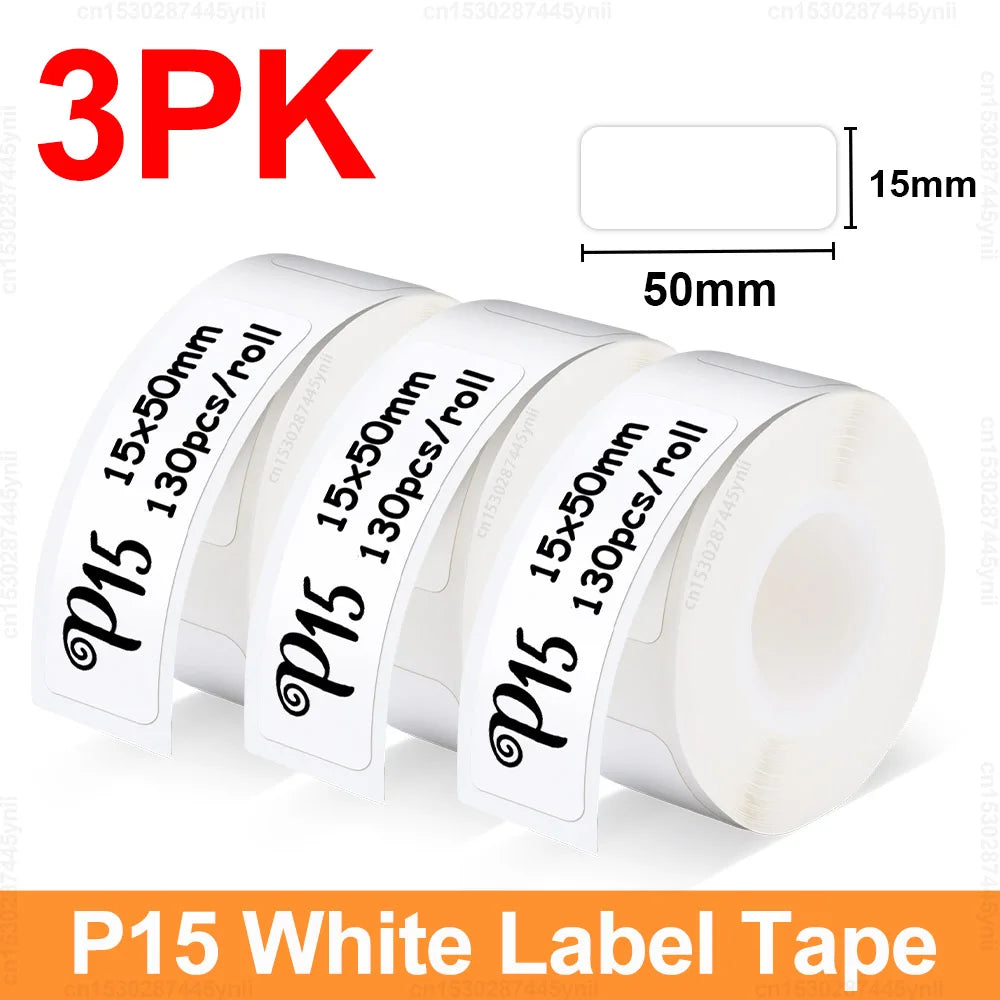 Labelwell P15 Mini Thermal Label Printer – Wireless Bluetooth Inkless Label Maker with Adhesive Paper | Compatible with Marklife App
