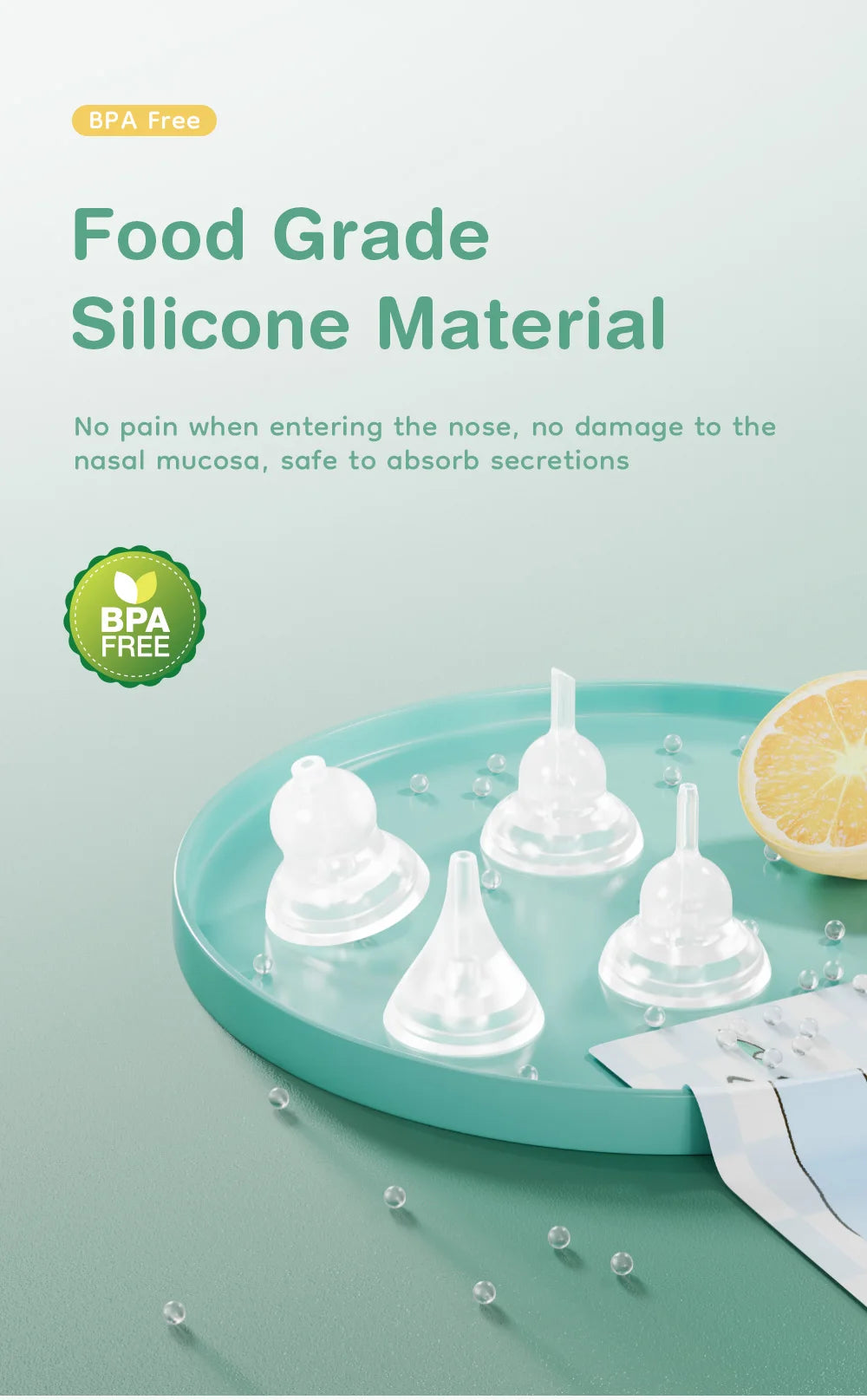 SnuggleClear™ Electric Nose Cleaner for Babies