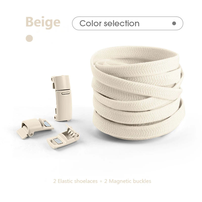 MagnoLace™ – Magnetic No-Tie Elastic Shoelaces