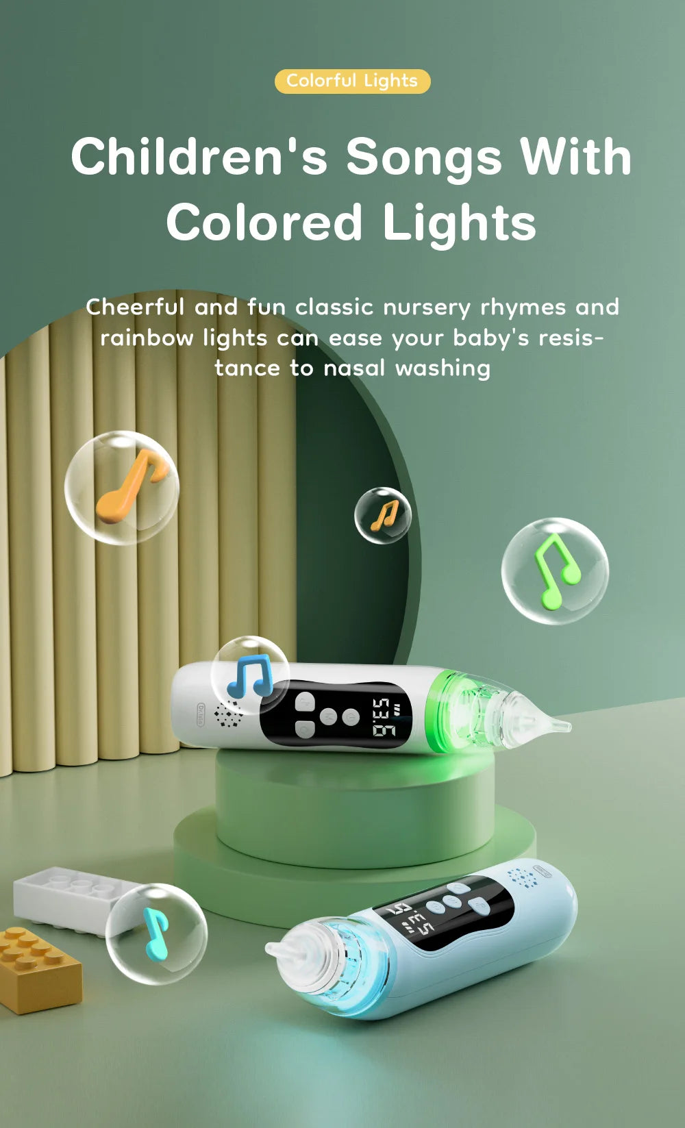 SnuggleClear™ Electric Nose Cleaner for Babies