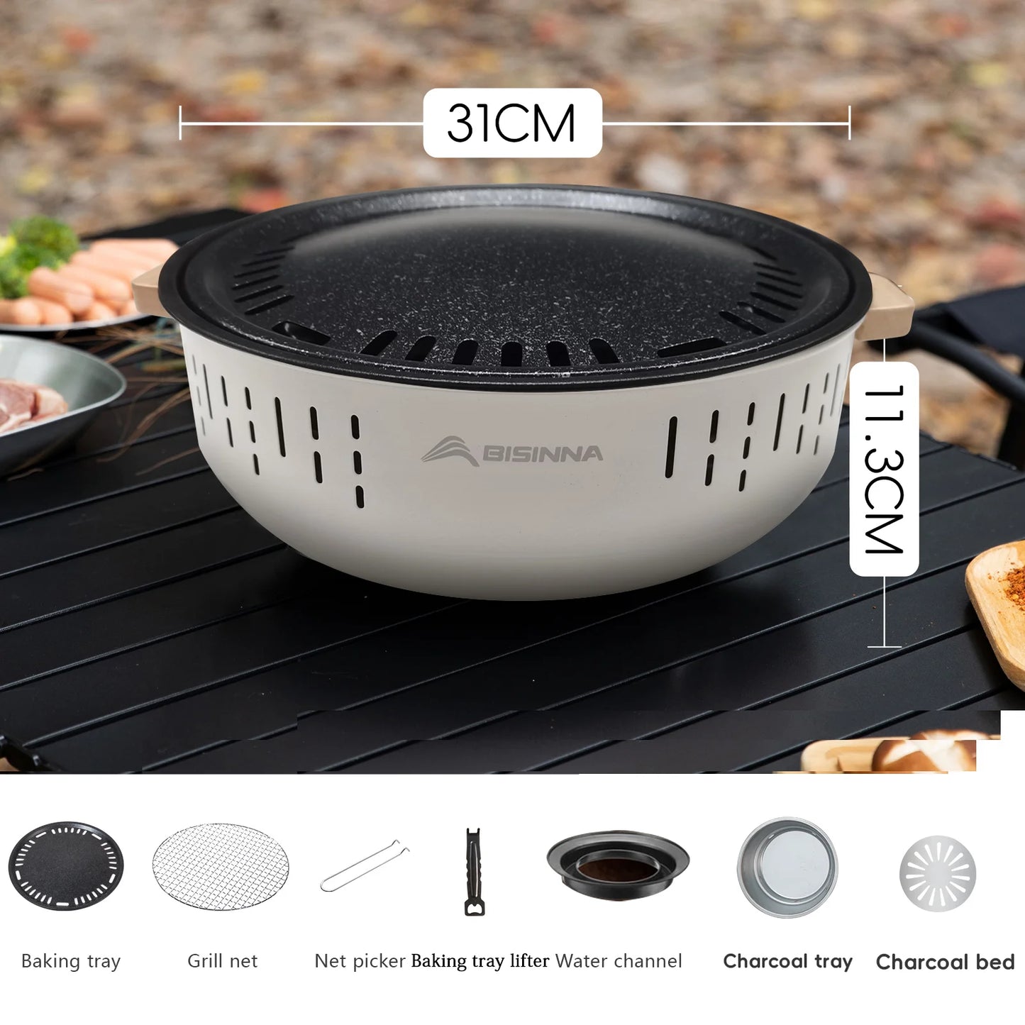 FlameHaven™ Portable Bonfire Grill