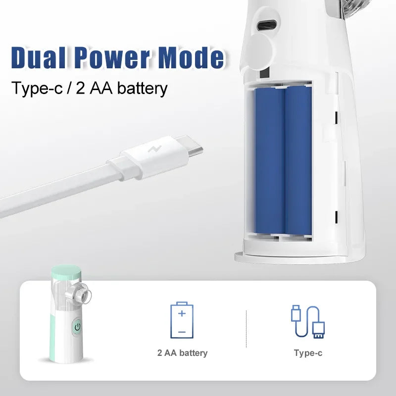 Dr.isla Medical Silent Mesh Nebulizer USB Charge Handheld Asthma Inhaler Atomizer Kids Adult Nebulizador Mini Portable Nebulizer