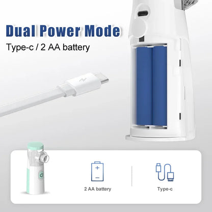 Dr.isla Medical Silent Mesh Nebulizer USB Charge Handheld Asthma Inhaler Atomizer Kids Adult Nebulizador Mini Portable Nebulizer