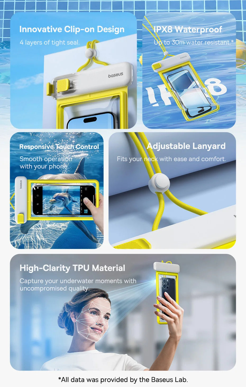Baseus DeepDive Waterproof Phone Pouch
