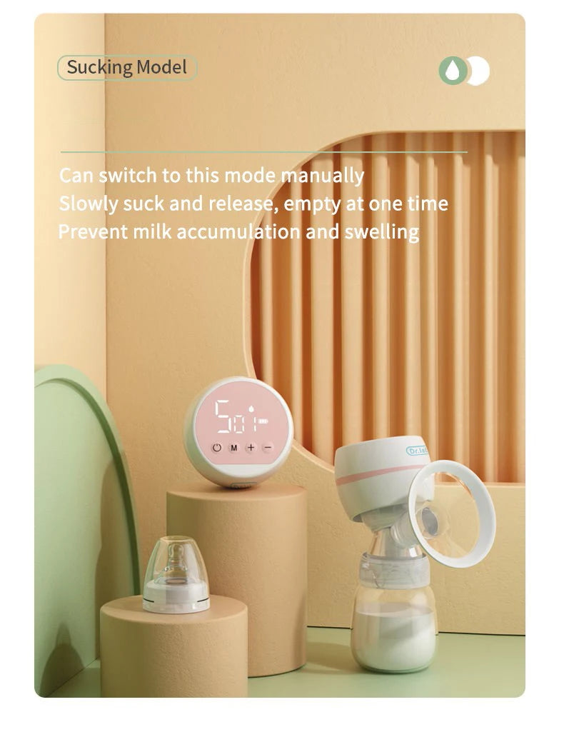 Dr.isla New Portable Electric Breast Pump USB Chargable Silent Portable Milk Extractor Automatic Milker Comfort Breastfeeding