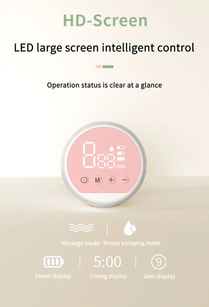 Dr.isla New Portable Electric Breast Pump USB Chargable Silent Portable Milk Extractor Automatic Milker Comfort Breastfeeding
