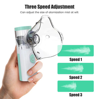 Dr.isla Medical Silent Mesh Nebulizer USB Charge Handheld Asthma Inhaler Atomizer Kids Adult Nebulizador Mini Portable Nebulizer