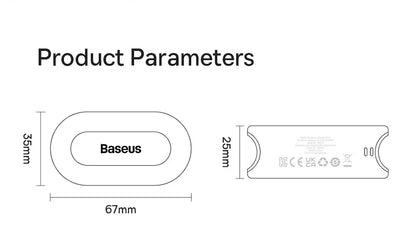 Baseus Bowie EZ10 True Wireless Earbuds: Bluetooth 5.3 25-30H Battery Mini In-Ear Fast Charging Low Latency
