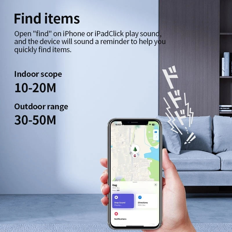 LocateMe : Smart Tracker avec intégration de Find My