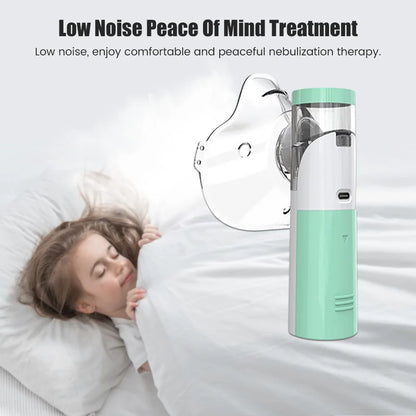 Dr.isla Medical Silent Mesh Nebulizer USB Charge Handheld Asthma Inhaler Atomizer Kids Adult Nebulizador Mini Portable Nebulizer
