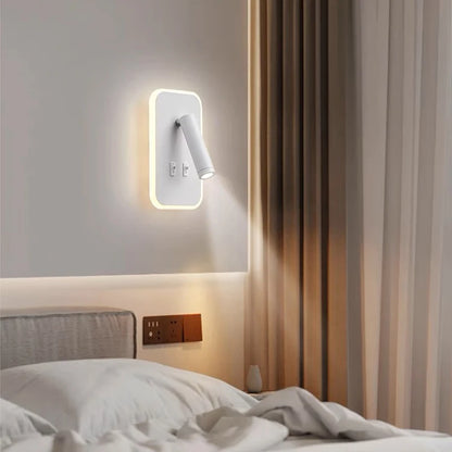 WallBeam : Applique murale LED rechargeable avec USB