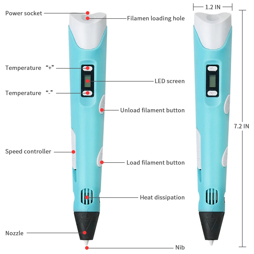 3D Magic Pen: Fun & Easy 3D Drawing for Kids