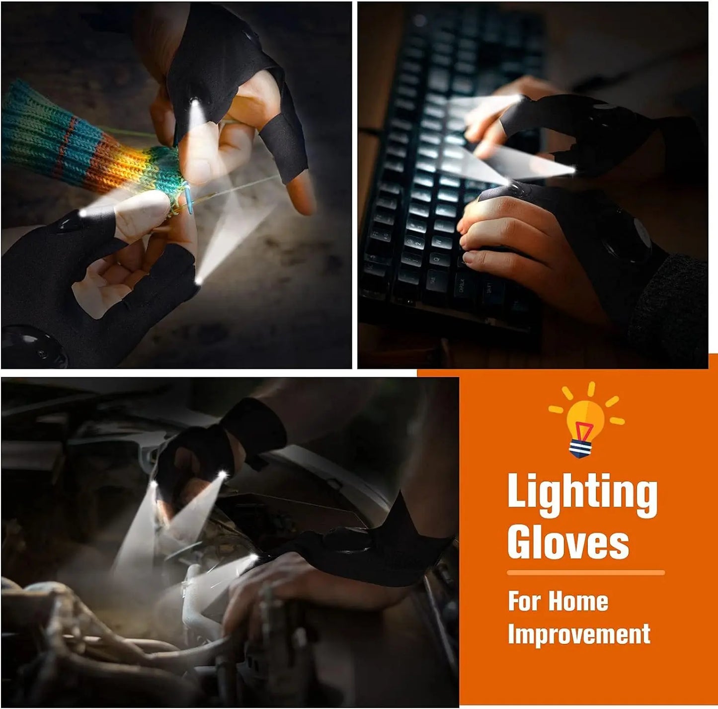 LumiGlove: Hands-Free LED Utility Gloves