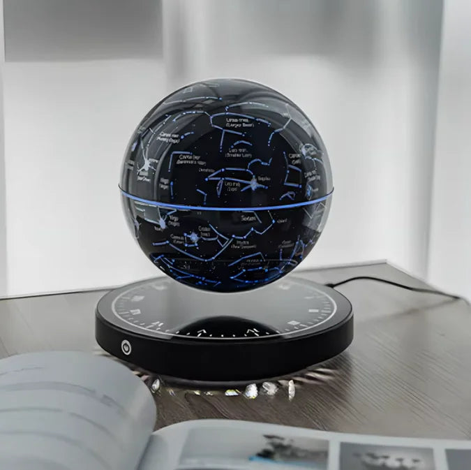 Levitating Air Bonsai Pot: Magnetic Floating & Rotating Planter for Home & Office Décor (Plant Not Included)