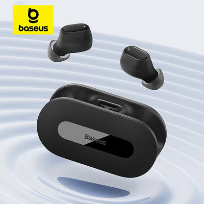 Baseus Bowie EZ10 True Wireless Earbuds: Bluetooth 5.3 25-30H Battery Mini In-Ear Fast Charging Low Latency
