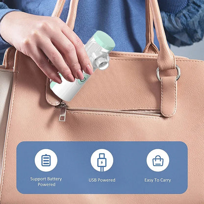 Dr.isla Medical Silent Mesh Nebulizer USB Charge Handheld Asthma Inhaler Atomizer Kids Adult Nebulizador Mini Portable Nebulizer