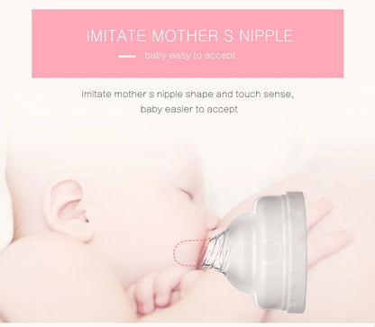 Dr.isla Breast Pump Manual Suction Milk Pump Feeding Breasts Pumps Milk Bottle Sucking Postpartum Supplies BPA Free