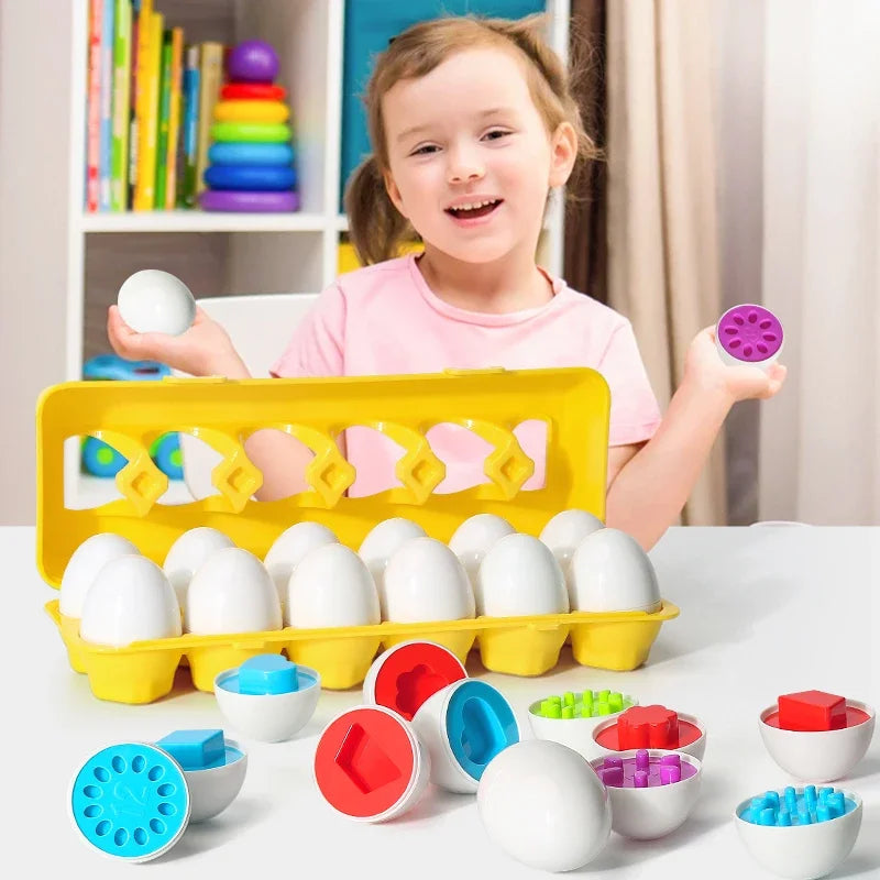EggCrafters 3D Puzzle: Shape & Solve STEM Adventure