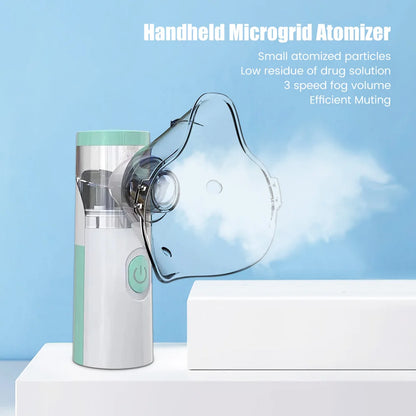 Dr.isla Medical Silent Mesh Nebulizer USB Charge Handheld Asthma Inhaler Atomizer Kids Adult Nebulizador Mini Portable Nebulizer