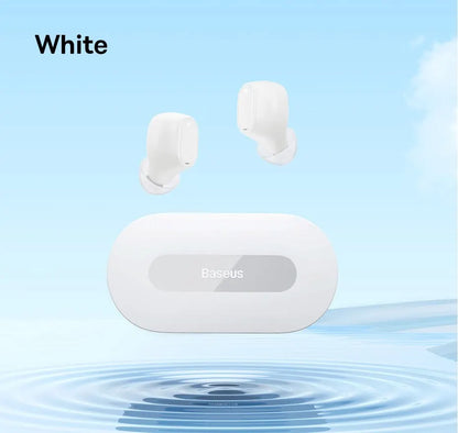 Baseus Bowie EZ10 True Wireless Earbuds: Bluetooth 5.3 25-30H Battery Mini In-Ear Fast Charging Low Latency
