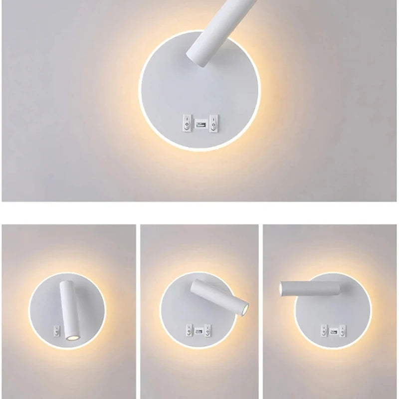 WallBeam : Applique murale LED rechargeable avec USB