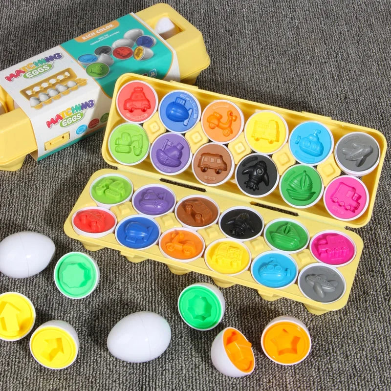 EggCrafters 3D Puzzle: Shape & Solve STEM Adventure