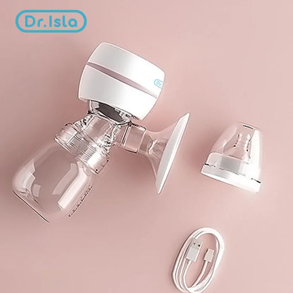 Dr.isla New Portable Electric Breast Pump USB Chargable Silent Portable Milk Extractor Automatic Milker Comfort Breastfeeding