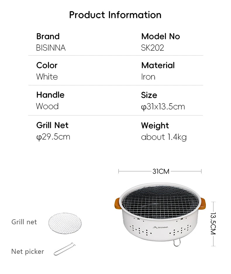 FlameHaven™ Portable Bonfire Grill
