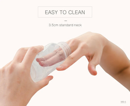 Dr.isla Breast Pump Manual Suction Milk Pump Feeding Breasts Pumps Milk Bottle Sucking Postpartum Supplies BPA Free